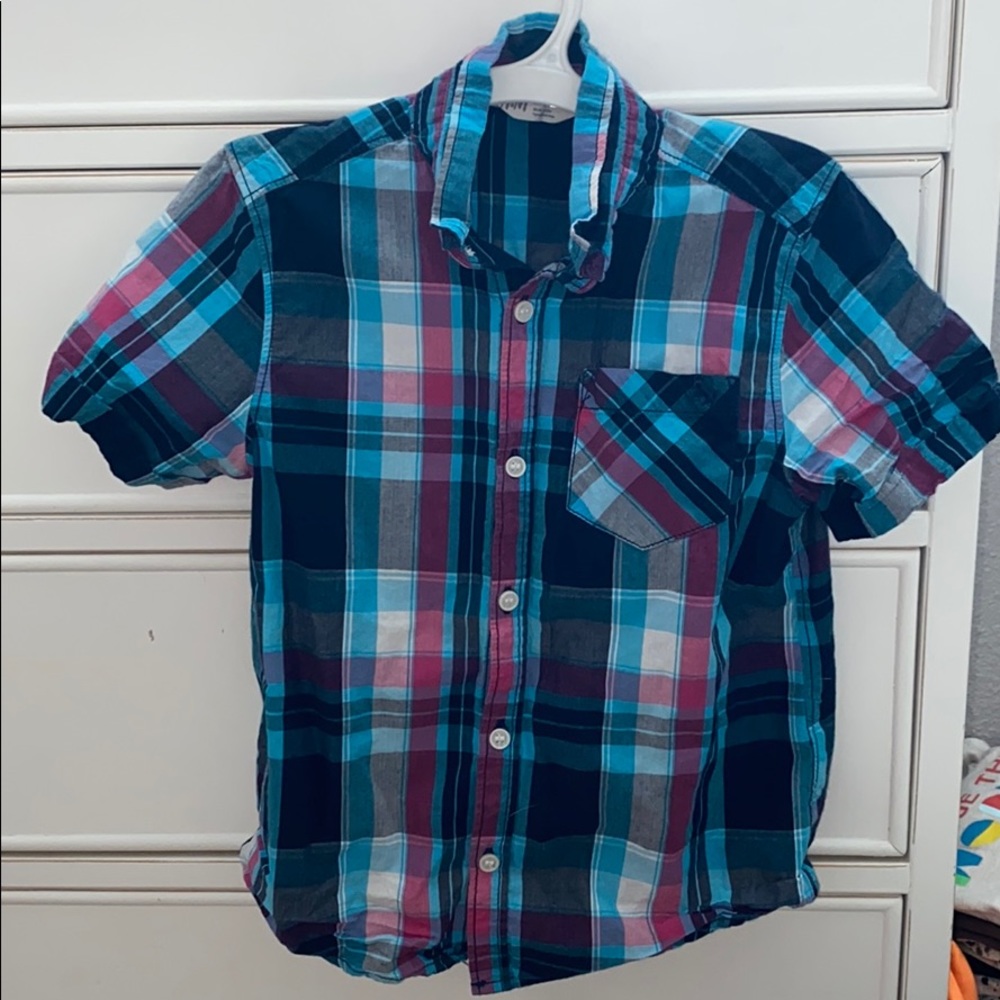 Boys button up